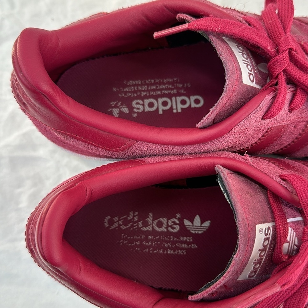 Adidas Superstar Pink Suede Sneakers - Picture 8 of 11